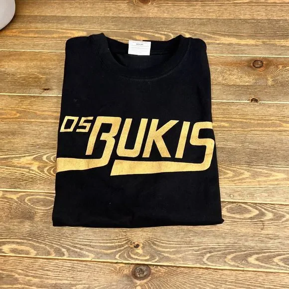 Canvas Los Bukis Una Historia Cantada Tour 2021 Black T Shirt Size M - Picture 5 of 5